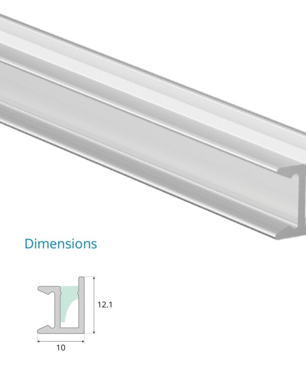 Surface Mounted Profile – EN-PFL-SMS-S1012