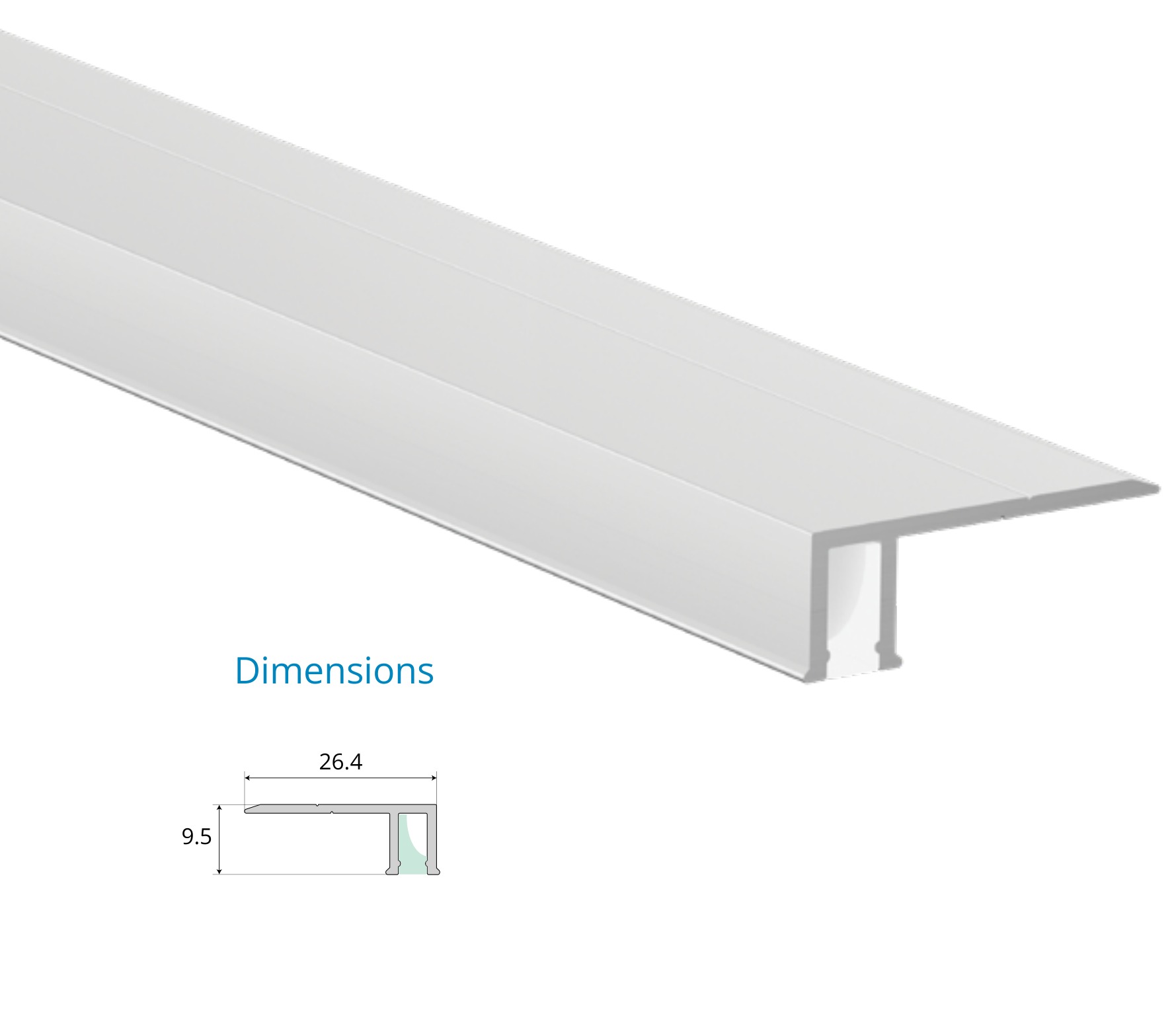 Skirting Step Floor Profile – EN-PFL-SSF-S2609