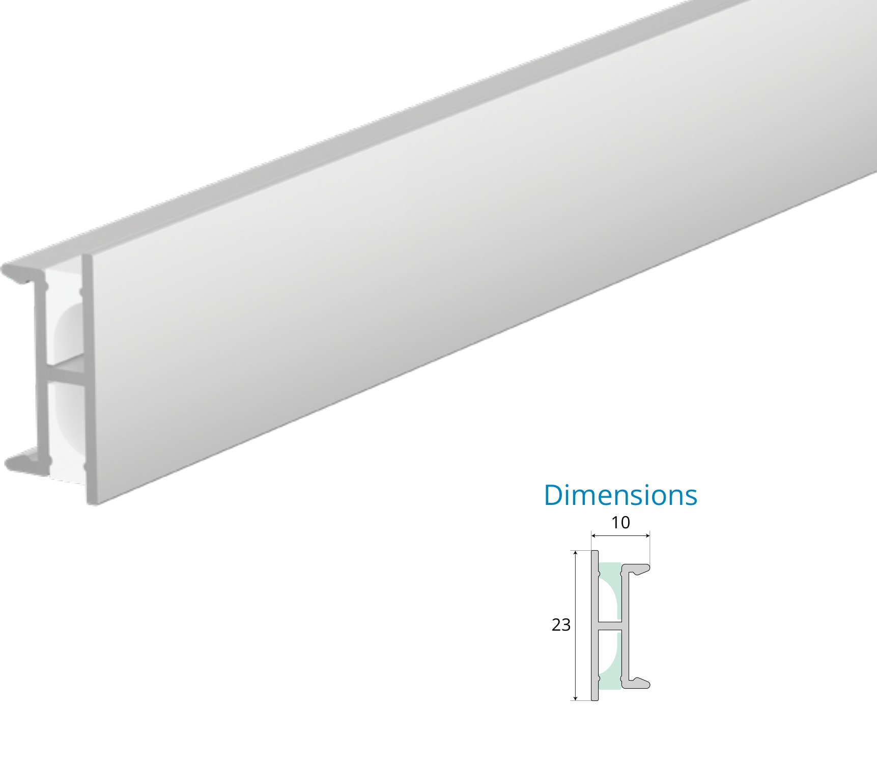 Surface Mounted Profile – EN-PFL-SMS-S2310