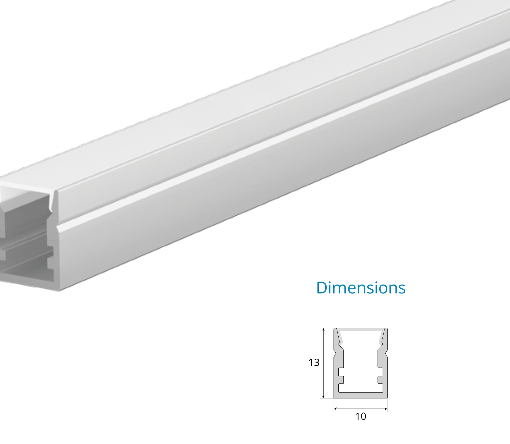 Surface Mounted Profile – EN-PFL-SMS-S1013