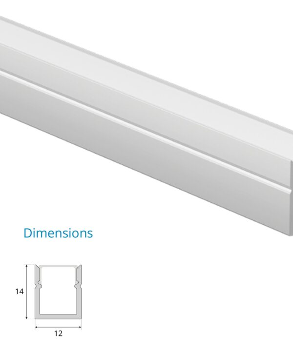Surface Mounted Profile – EN-PFL-SMS-S1214