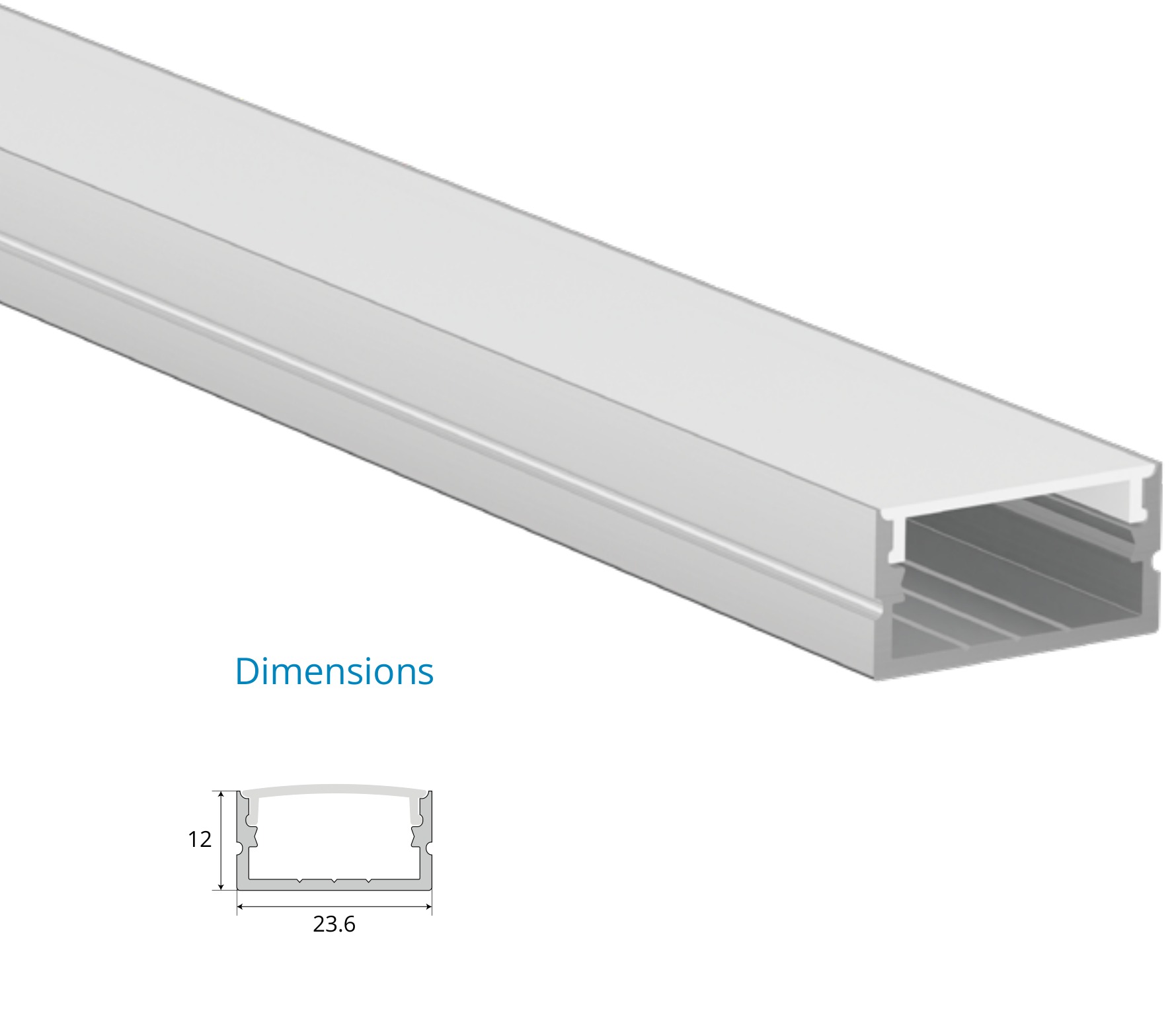 Asymmetric Cove Corner Profile – EN-PFL-ACC-S2512