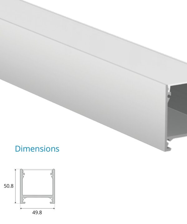 Surface Mounted Profile – EN-PFL-SMS-S5050
