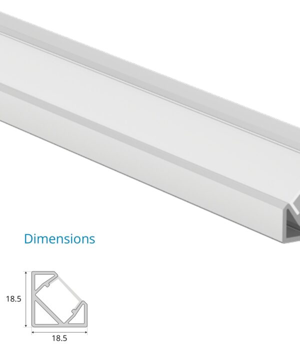 Asymmetric Cove Corner Profile – EN-PFL-ACC-S1818