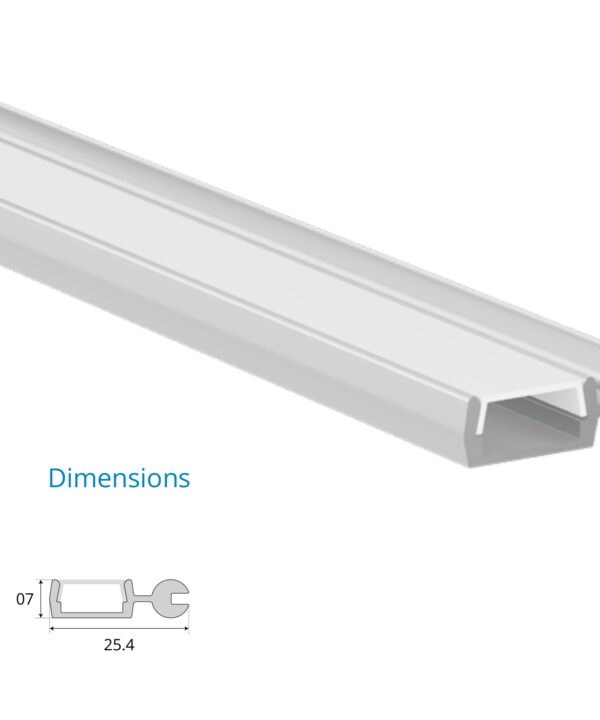 Asymmetric Cove Corner Profile – EN-PFL-ACC-S2607