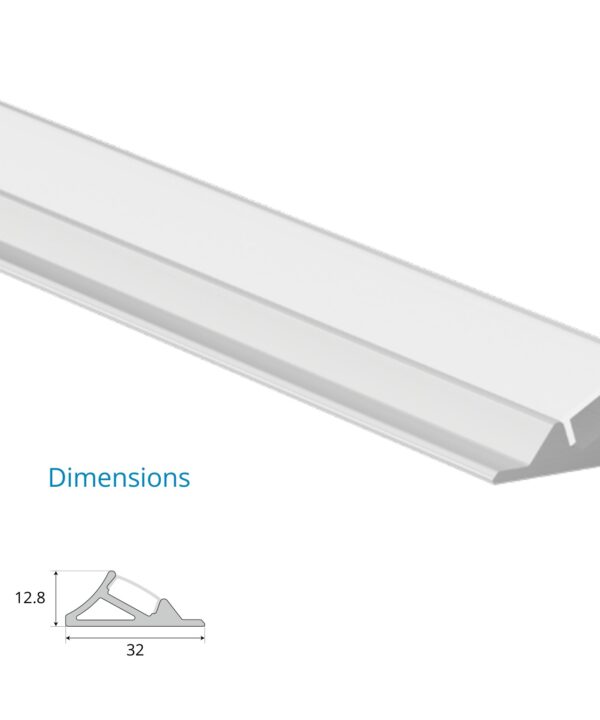 Asymmetric Cove Corner Profile – EN-PFL-ACC-S3213