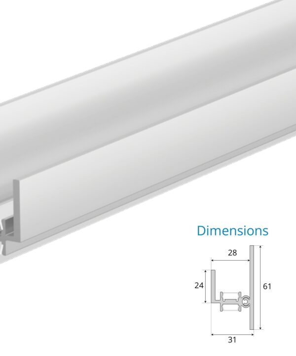 Surface Mounted Profile – EN-PFL-SMS-S3461