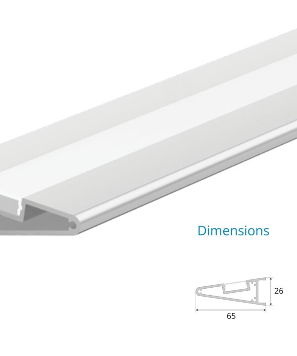 Surface Mounted Profile – EN-PFL-SMS-S6526