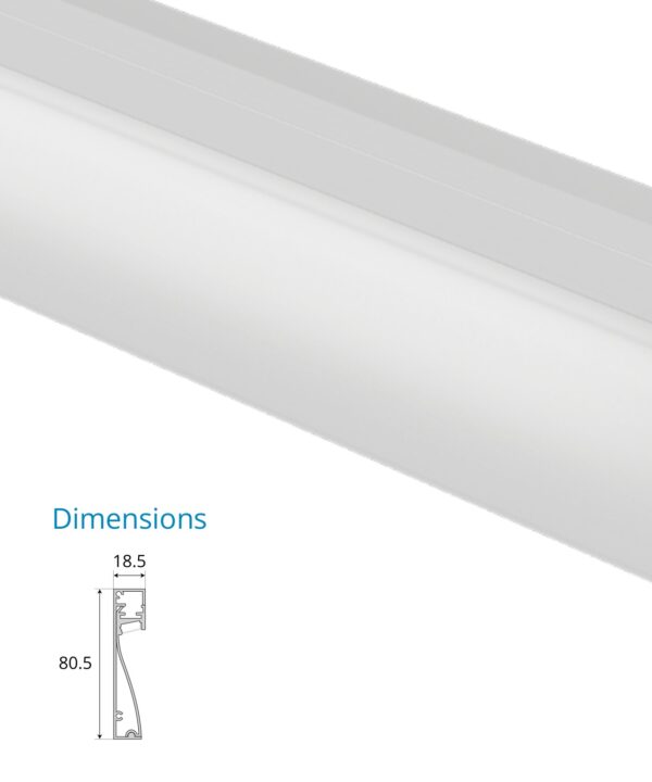 Skirting Step Floor Profile – EN-PFL-SSF-S1880
