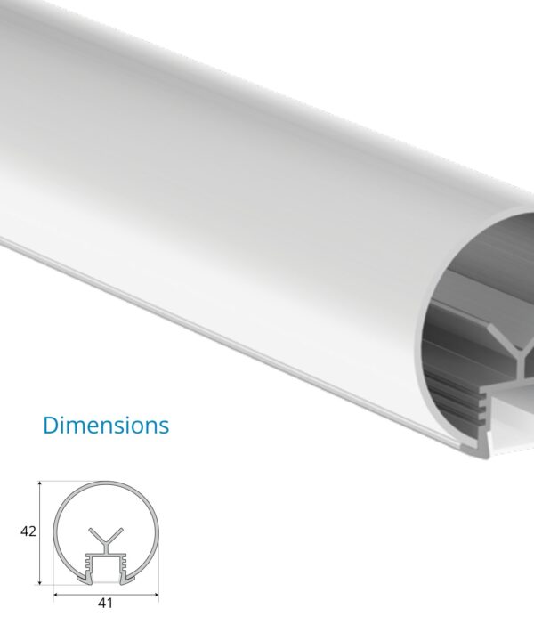Surface Mounted Profile – EN-PFL-SMS-S4142