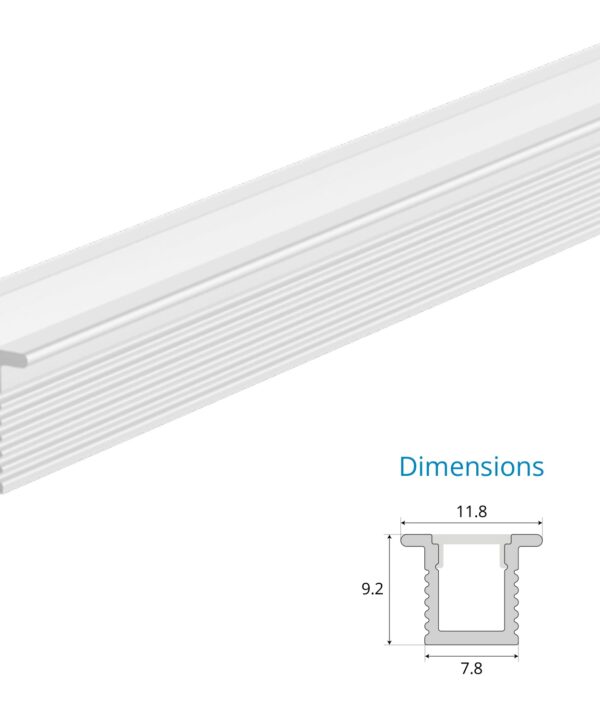 Skirting Step Floor Profile – EN-PFL-SSF-R0809