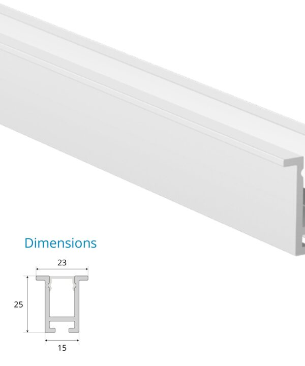 Skirting Step Floor Profile – EN-PFL-SSF-R1525