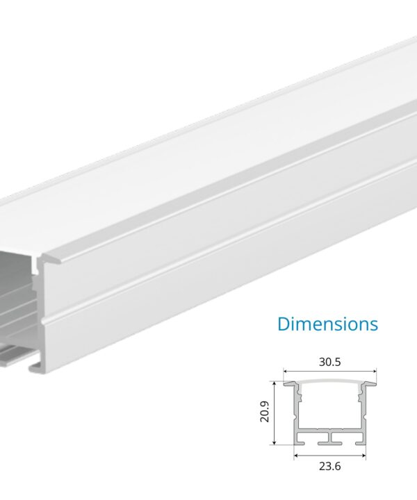 Skirting Step Floor Profile – EN-PFL-SSF-R2520