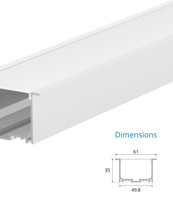 Skirting Step Floor Profile – EN-PFL-SSF-R5035