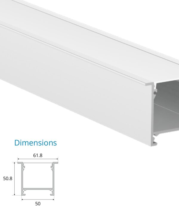 Skirting Step Floor Profile – EN-PFL-SSF-R5050