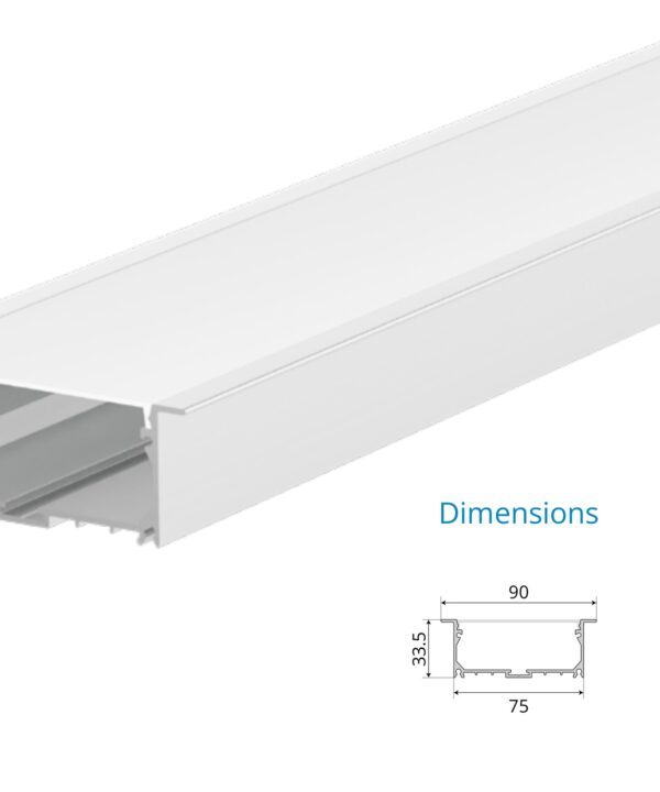 Skirting Step Floor Profile – EN-PFL-SSF-R7535