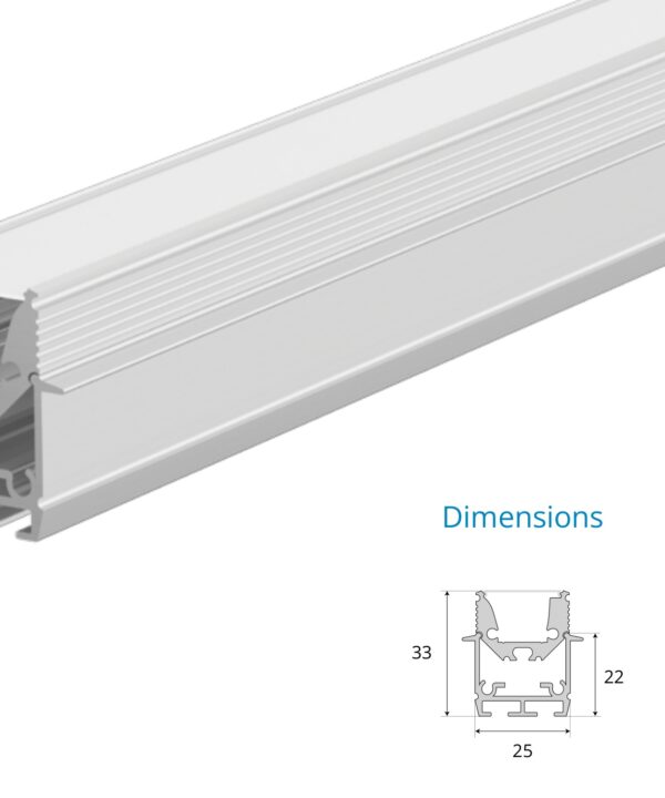 Recessed Mounted Profile – EN-PFL-RMS-R2533