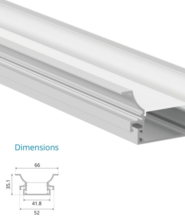 Recessed Mounted Profile – EN-PFL-RMS-R5235
