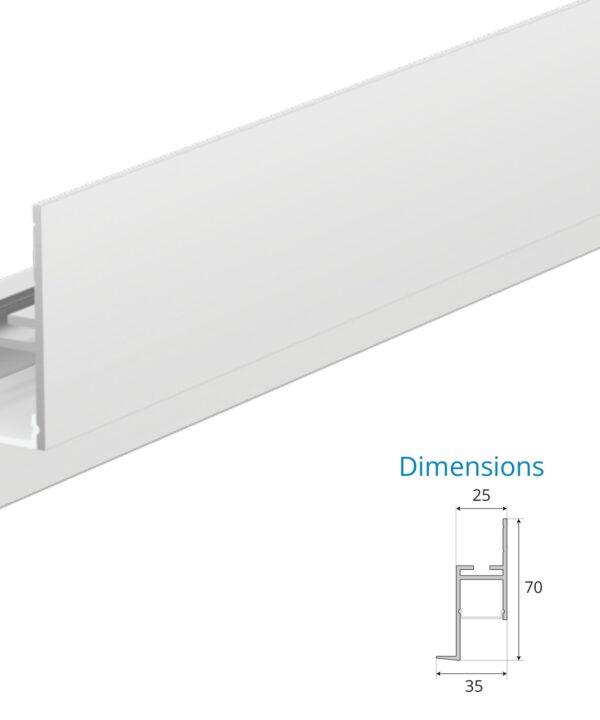 Asymmetric Cove Corner Profile – EN-PFL-ACC-R3572