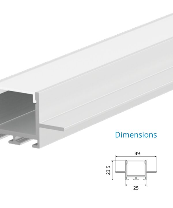PoP Gypsum Profile – EN-PFL-PGS-R2525