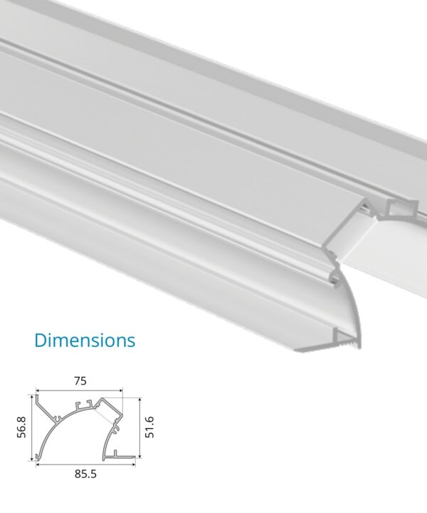 PoP Gypsum Profile – EN-PFL-PGS-R8657