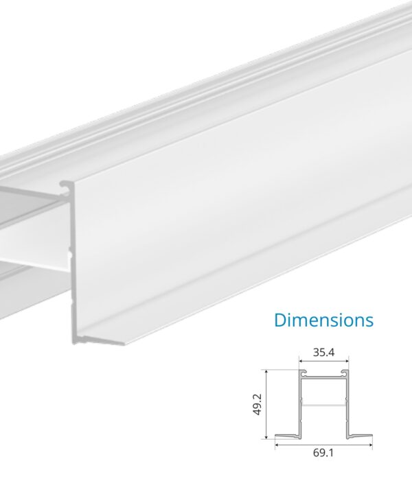 PoP Gypsum Profile – EN-PFL-PGS-R3550