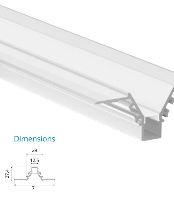 Recessed Mounted Profile – EN-PFL-RMS-R7127
