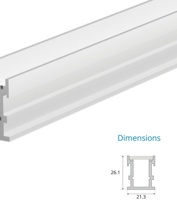 Skirting Step Floor Profile – EN-PFL-SSF-R2126