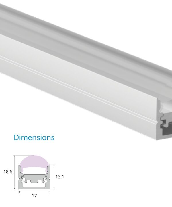Curtain Washer Wall Grazer Profile – EN-PFL-CWL-S1618