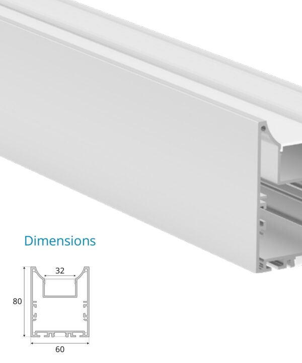Suspended Pendent Profile – EN-PFL-SPS-S6080
