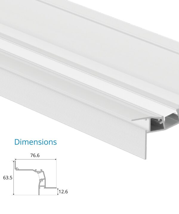 Asymmetric Cove Corner Profile – EN-PFL-ACC-R7663